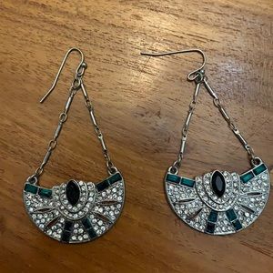 Silver earrings
